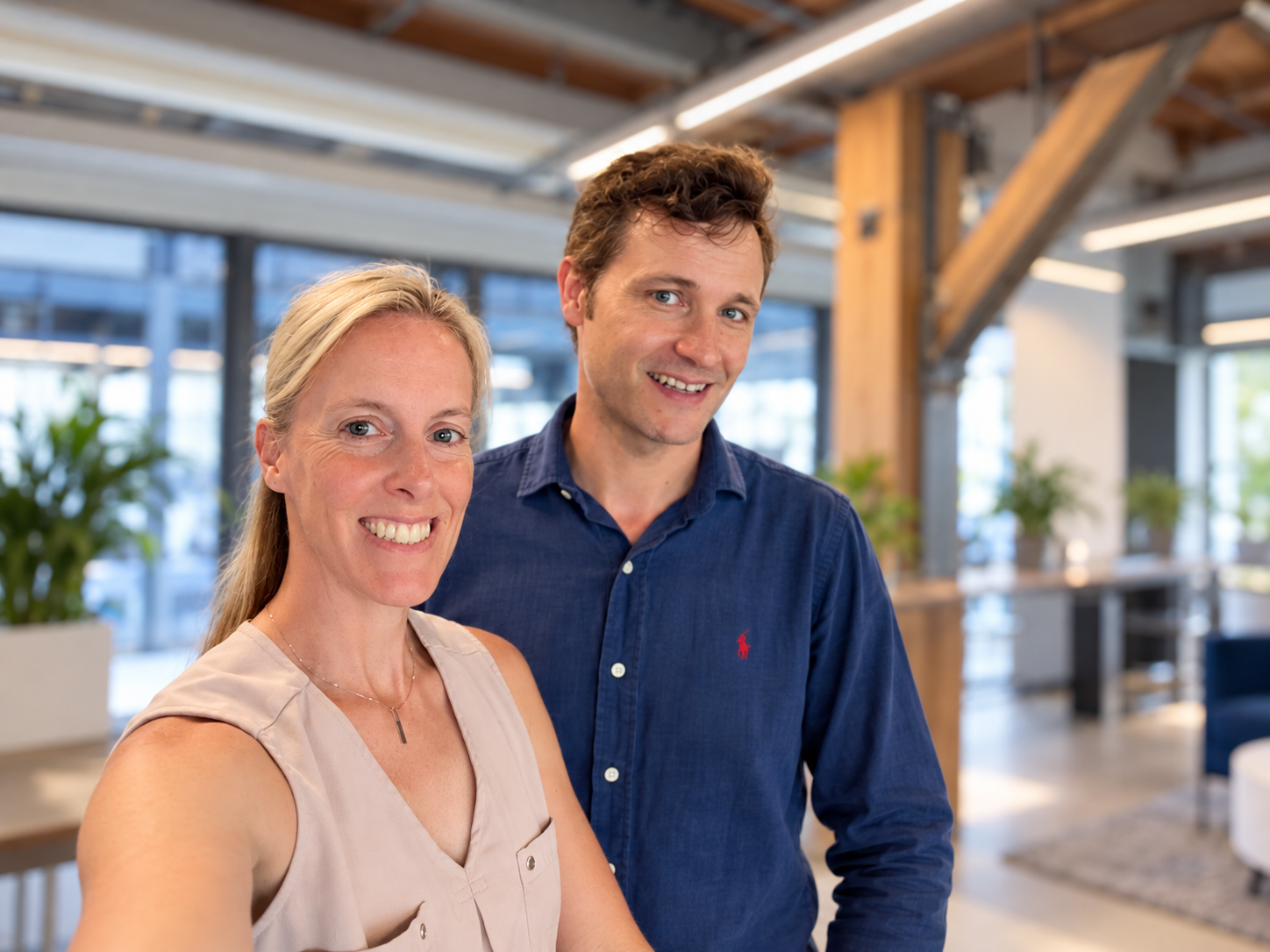 Star Hofer and Adrian Bartha, raisin's CEO and Chief Product & Strategy Officer